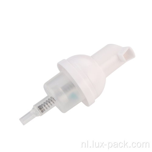 42 mm 50 ml 150 ml bamboe heldere siliconen handmatige schuimdrukpomp met heldere fles